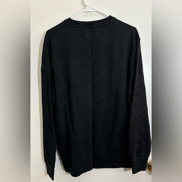 Levis Mens Black Camo Pullover Crew Neck Sweater - Size Medium - Picture 2 of 7